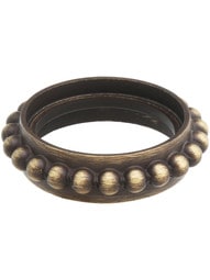 Large Beaded Caster Ring